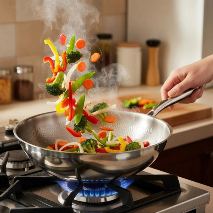 Ashcroft Titanium Hammered Pan + Lid