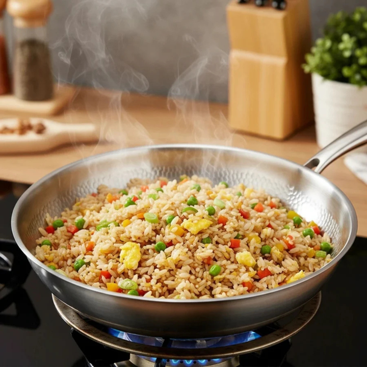 Ashcroft Titanium Hammered Pan + Lid