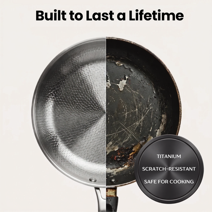 Ashcroft Titanium Hammered Pan + Lid