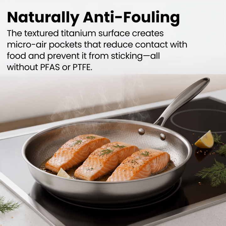Ashcroft Titanium Hammered Pan + Lid