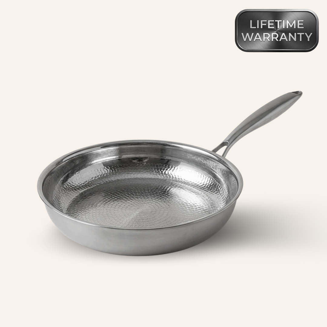 Ashcroft Titanium Hammered Pan + Spatula Bundle
