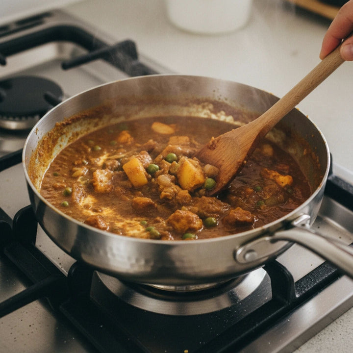 Ashcroft Titanium Hammered Pan + Spatula Bundle