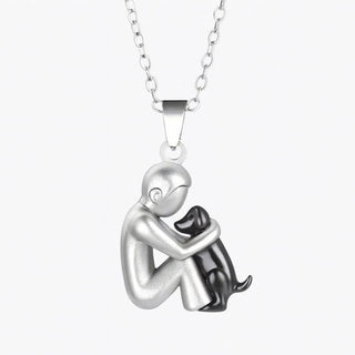 Hug Pendant Necklace