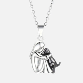 Hug Pendant Necklace